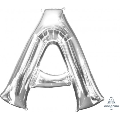 P50 35" (SILVER) Letter A SuperShape™